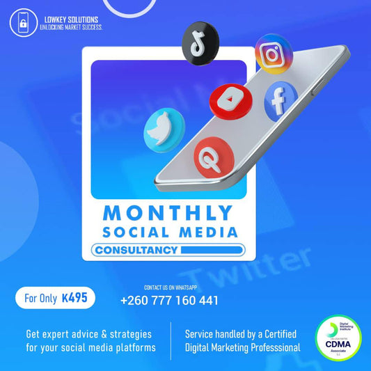 Monthly Social Media Consultation
